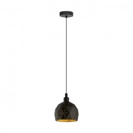 Eglo-ROCCAFORTE Small ( 170mm ) Pendant Light - Steel